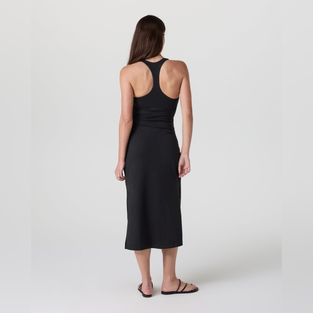Vuori Halo Racerback Dress Black - Picture 4 of 7